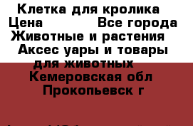 Клетка для кролика › Цена ­ 5 000 - Все города Животные и растения » Аксесcуары и товары для животных   . Кемеровская обл.,Прокопьевск г.